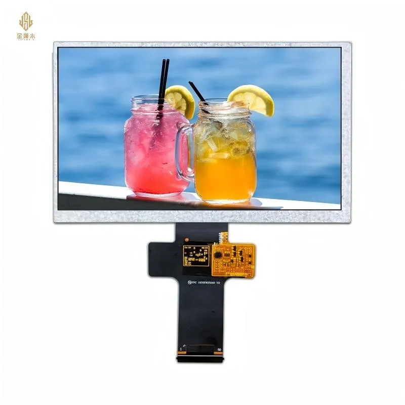 7palcový barevný LCD displej