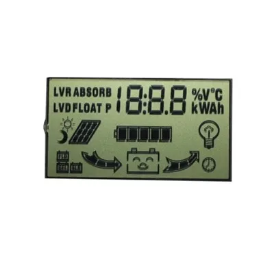 Tn LCD displej pro solární invertor